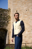 ICONIC VEST IN COTTON LINEN