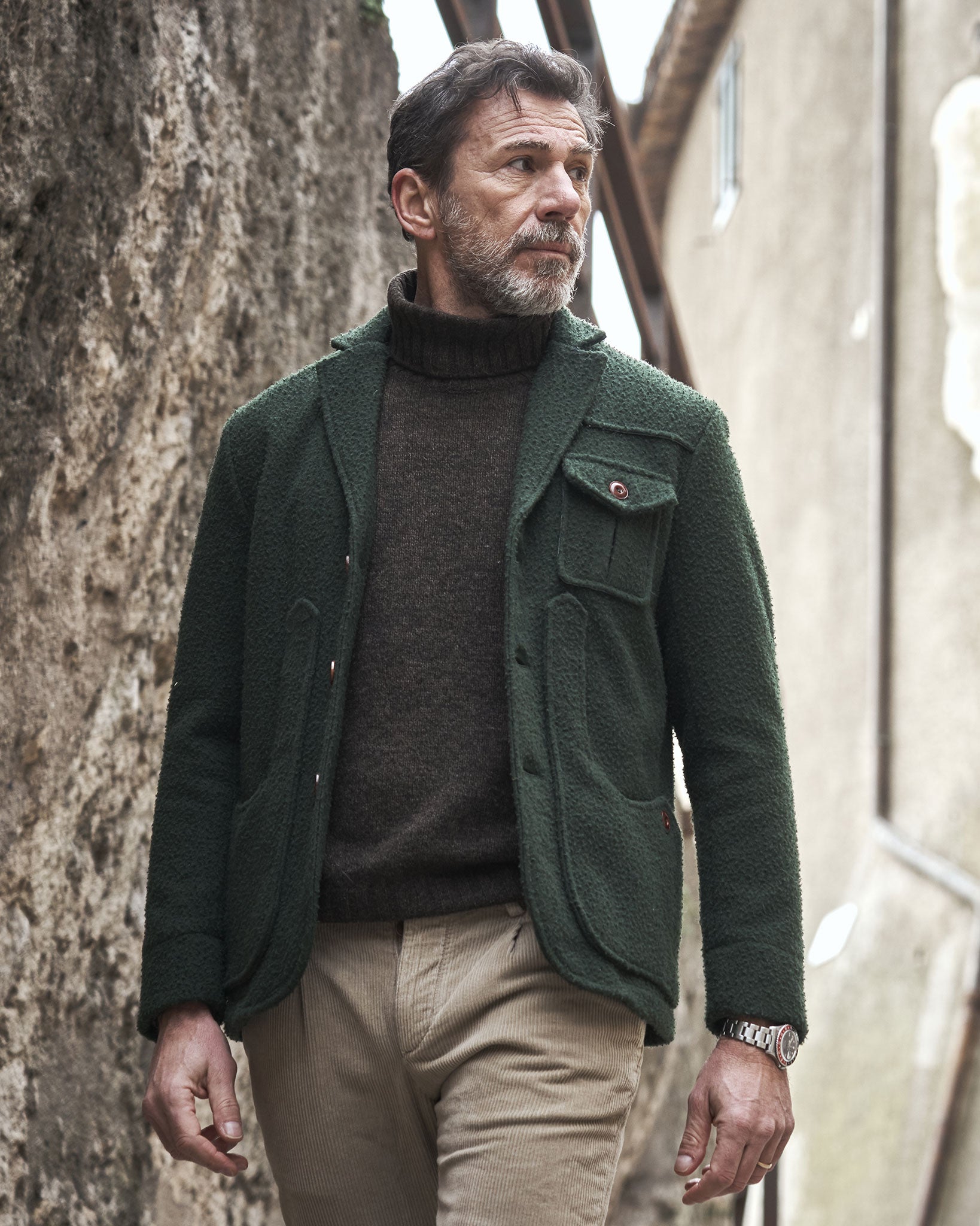 Iconic jacket in Casentino wool – Capalbio Abbigliamento
